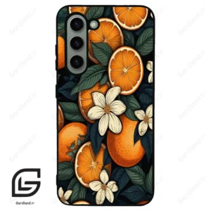 قاب گوشی سامسونگ اس 23 نرمال (Galaxy S23 5G ) طرح پرتقالی کد 2423