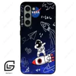 قاب گوشی سامسونگ اس 23 نرمال (Galaxy S23 5G ) طرح ناسا کد 2427