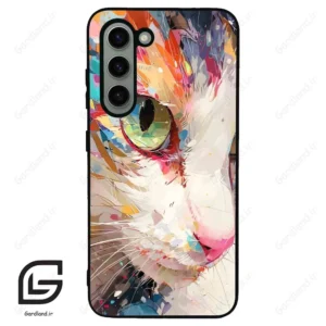 قاب گوشی سامسونگ اس 23 نرمال (Galaxy S23 5G ) طرح گربه کد 2437