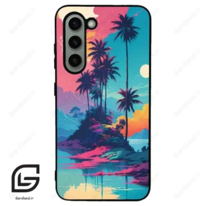 قاب گوشی سامسونگ اس 23 نرمال (Galaxy S23 5G ) طرح جزیره کد 2461