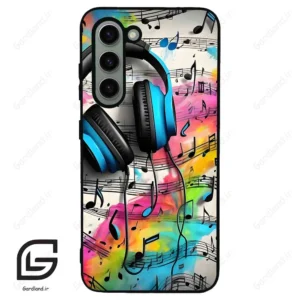 قاب گوشی سامسونگ اس 23 نرمال (Galaxy S23 5G ) طرح موسیقی کد 2482