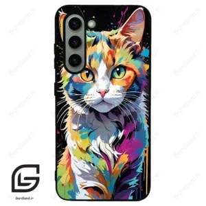 قاب گوشی سامسونگ اس 23 نرمال (Galaxy S23 5G ) طرح گربه کد 2483