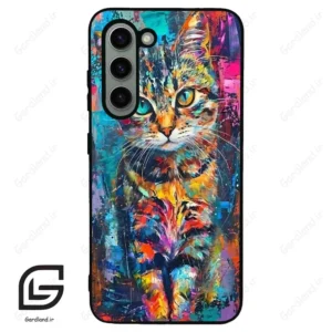 قاب گوشی سامسونگ اس 23 نرمال (Galaxy S23 5G ) طرح گربه کد 2488