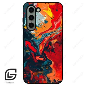 قاب گوشی سامسونگ اس 23 نرمال (Galaxy S23 5G ) طرح ابرنگی کد 2490