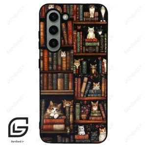 قاب گوشی سامسونگ اس 23 نرمال (Galaxy S23 5G ) طرح کتابخانه کد 2532