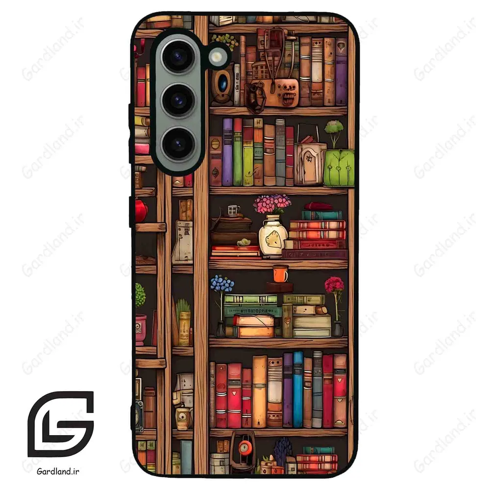 قاب گوشی سامسونگ اس 23 نرمال (Galaxy S23 5G ) طرح کتابخانه کد 2537