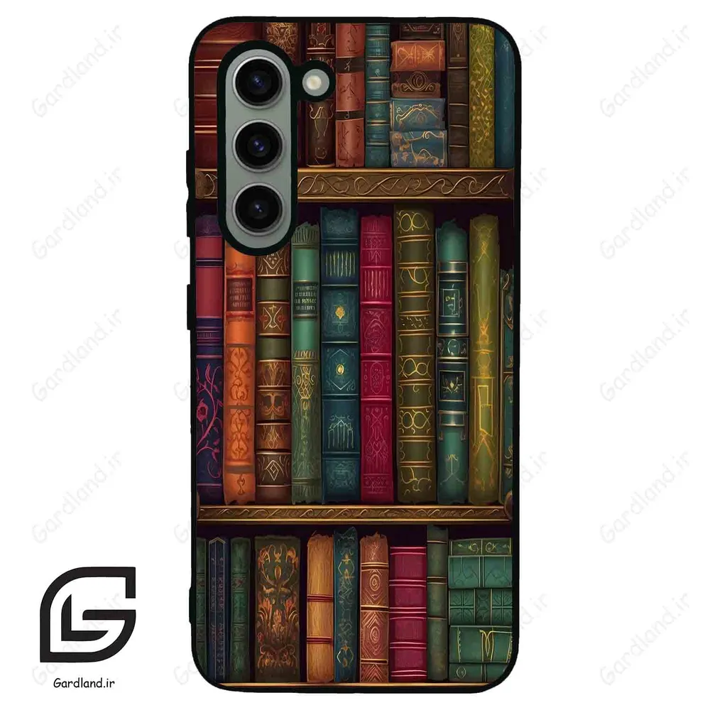 قاب گوشی سامسونگ اس 23 نرمال (Galaxy S23 5G ) طرح کتابخانه کد 2538