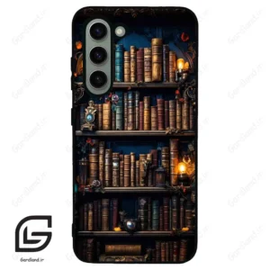 قاب گوشی سامسونگ اس 23 نرمال (Galaxy S23 5G ) طرح کتابخانه کد 2541