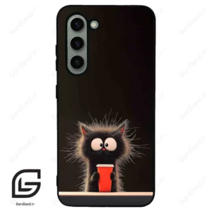 قاب گوشی سامسونگ اس 23 نرمال (Galaxy S23 5G ) طرح گربه کد 2580