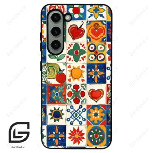 قاب گوشی سامسونگ اس 23 نرمال (Galaxy S23 5G ) طرح کاشی کد 2594