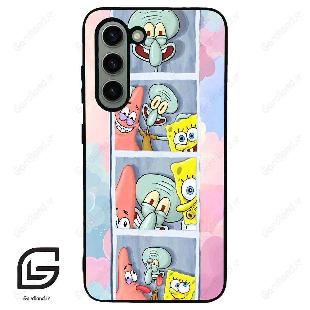 قاب گوشی سامسونگ اس 23 نرمال (Galaxy S23 5G ) طرح باب کد 2607