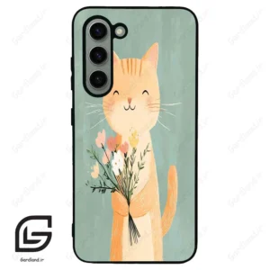 قاب گوشی سامسونگ اس 23 نرمال (Galaxy S23 5G ) طرح گربه کد 2619
