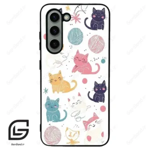 قاب گوشی سامسونگ اس 23 نرمال (Galaxy S23 5G ) طرح گربه کد 2620
