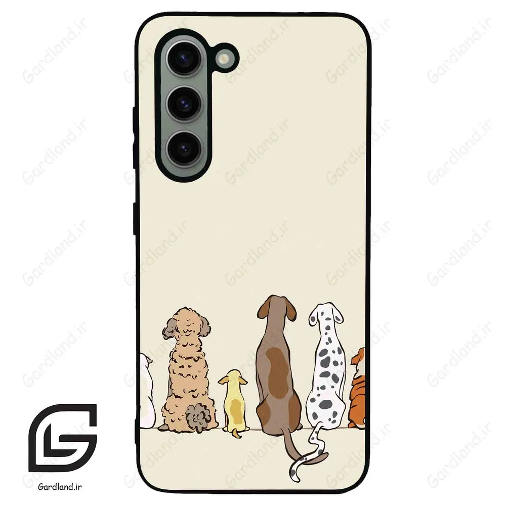 قاب گوشی سامسونگ اس 23 نرمال (Galaxy S23 5G ) طرح سگ کد 2630