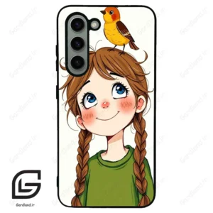 قاب گوشی سامسونگ اس 23 نرمال (Galaxy S23 5G ) طرح دختر کد 2640