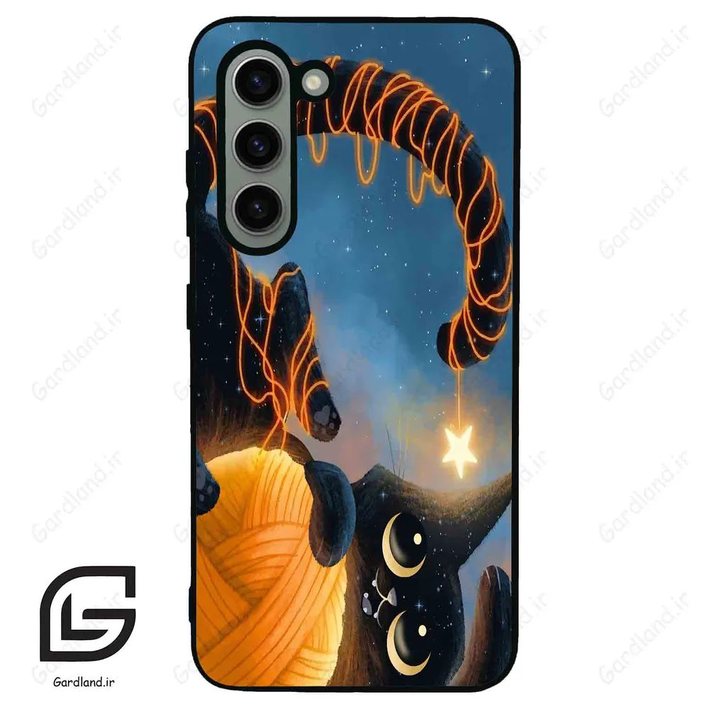 قاب گوشی سامسونگ اس 23 نرمال (Galaxy S23 5G ) طرح گربه کد 2654