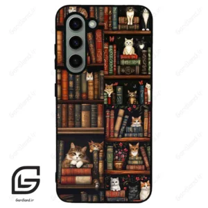 قاب گوشی سامسونگ اس 23 نرمال (Galaxy S23 5G ) طرح کتابخانه کد 2675