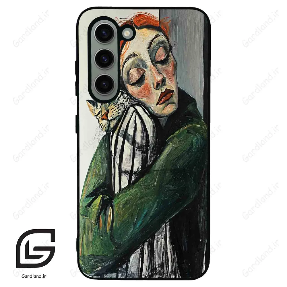 قاب گوشی سامسونگ اس 23 نرمال (Galaxy S23 5G ) طرح گربه کد 2709