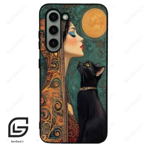 قاب گوشی سامسونگ اس 23 نرمال (Galaxy S23 5G ) طرح خاتون کد 2712