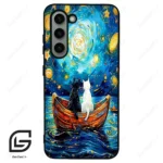 قاب گوشی سامسونگ اس 23 نرمال (Galaxy S23 5G ) طرح گربه کد 2727