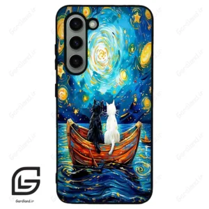 قاب گوشی سامسونگ اس 23 نرمال (Galaxy S23 5G ) طرح گربه کد 2727
