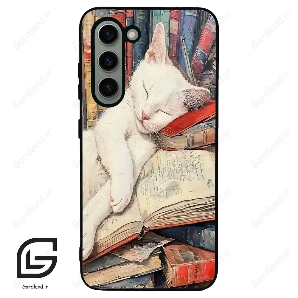 قاب گوشی سامسونگ اس 23 نرمال (Galaxy S23 5G ) طرح گربه کد 2758