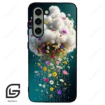 قاب گوشی سامسونگ اس 23 نرمال (Galaxy S23 5G ) طرح ابر کد 2780