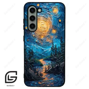 قاب گوشی سامسونگ اس 23 نرمال (Galaxy S23 5G ) طرح ابرنگ کد 2792