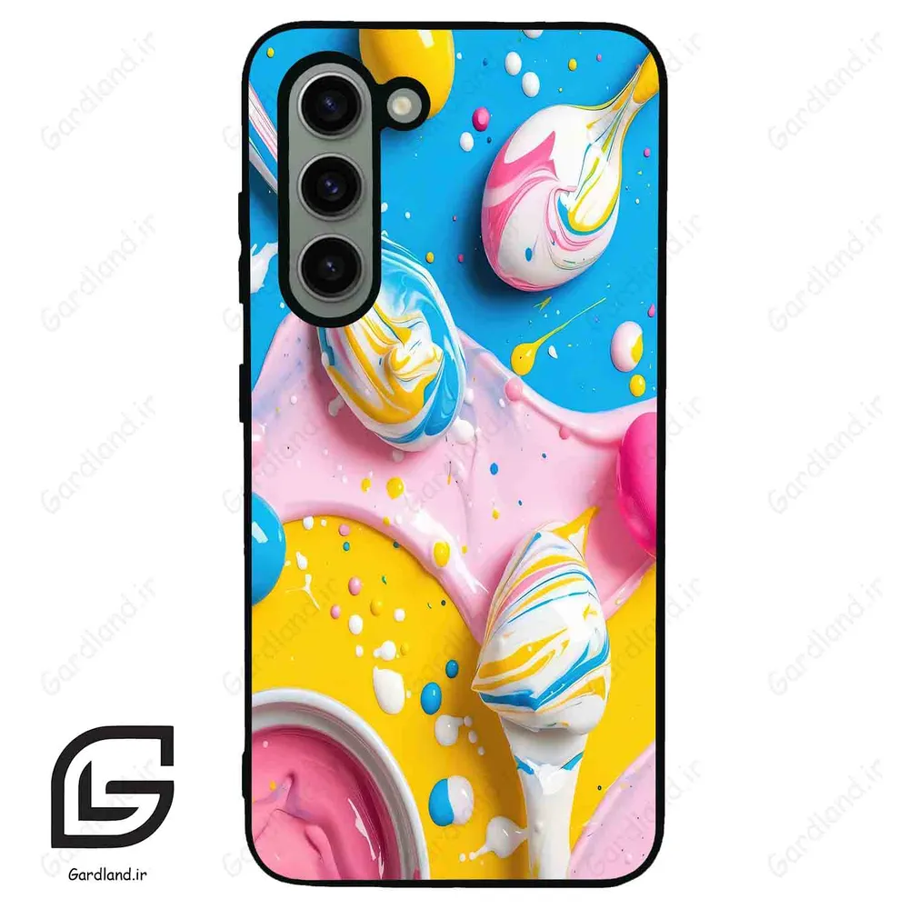قاب گوشی سامسونگ اس 23 نرمال (Galaxy S23 5G ) طرح رنگارنگ کد 2793