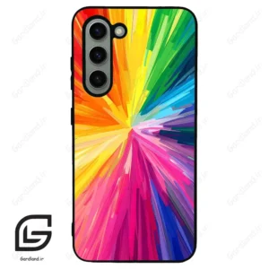 قاب گوشی سامسونگ اس 23 نرمال (Galaxy S23 5G ) طرح رنگارنگ کد 2877