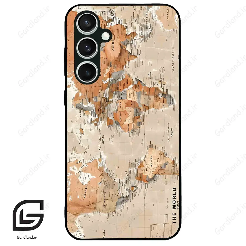 قاب گوشی سامسونگ اس 23 اف ای (Galaxy S23 FE ) طرح نقشه کد 2187
