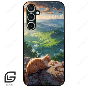 قاب گوشی سامسونگ اس 23 اف ای (Galaxy S23 FE ) طرح گربه کد 2203