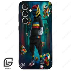 قاب گوشی سامسونگ اس 23 اف ای (Galaxy S23 FE ) طرح مکعب کد 2229