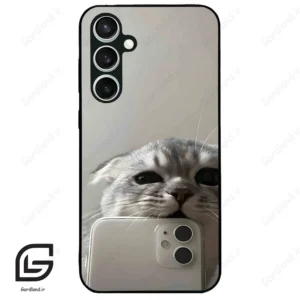 قاب گوشی سامسونگ اس 23 اف ای (Galaxy S23 FE ) طرح گربه کد 2246