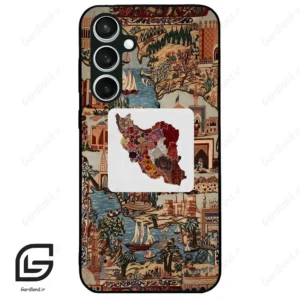 قاب گوشی سامسونگ اس 23 اف ای (Galaxy S23 FE ) طرح نقشه ایران کد 2287