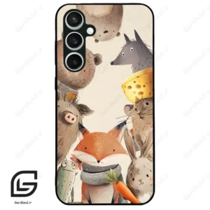 قاب گوشی سامسونگ اس 23 اف ای (Galaxy S23 FE ) طرح حیوانات کد 2338