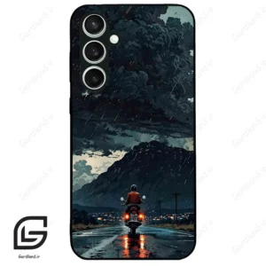 قاب گوشی سامسونگ اس 23 اف ای (Galaxy S23 FE ) طرح موتورسوار کد 2342