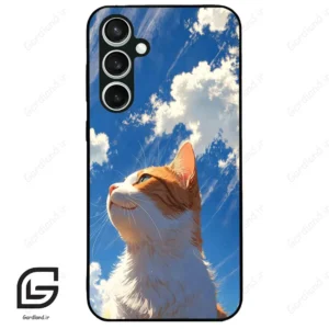 قاب گوشی سامسونگ اس 23 اف ای (Galaxy S23 FE ) طرح گربه کد 2366