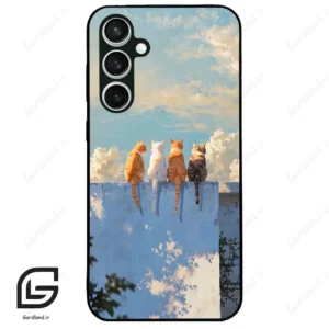 قاب گوشی سامسونگ اس 23 اف ای (Galaxy S23 FE ) طرح گربه کد 2367