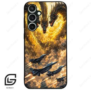 قاب گوشی سامسونگ اس 23 اف ای (Galaxy S23 FE ) طرح گودزیلا کد 2377