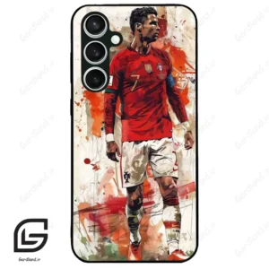 قاب گوشی سامسونگ اس 23 اف ای (Galaxy S23 FE ) طرح رونالدو کد 2419
