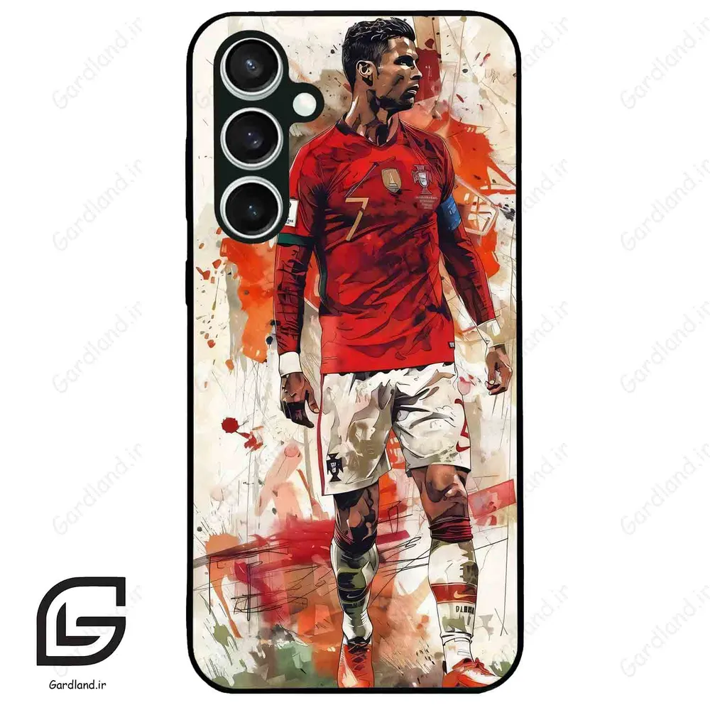 قاب گوشی سامسونگ اس 23 اف ای (Galaxy S23 FE ) طرح رونالدو کد 2419