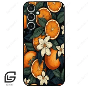 قاب گوشی سامسونگ اس 23 اف ای (Galaxy S23 FE ) طرح پرتقالی کد 2423