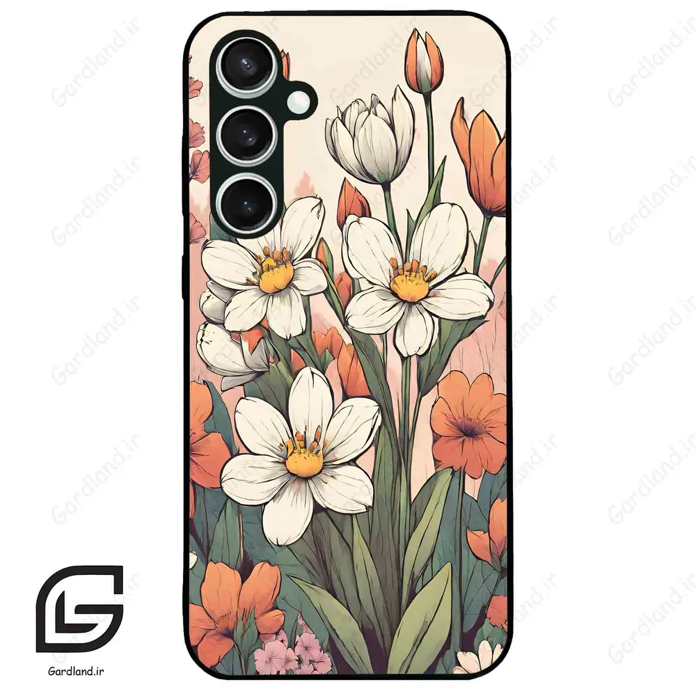 قاب گوشی سامسونگ اس 23 اف ای (Galaxy S23 FE ) طرح گل کد 2475