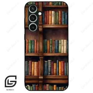 قاب گوشی سامسونگ اس 23 اف ای (Galaxy S23 FE ) طرح کتابخانه کد 2527