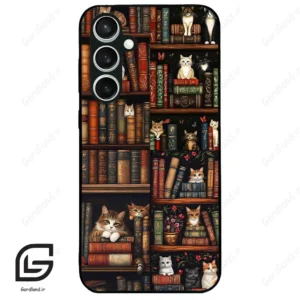 قاب گوشی سامسونگ اس 23 اف ای (Galaxy S23 FE ) طرح کتابخانه کد 2532