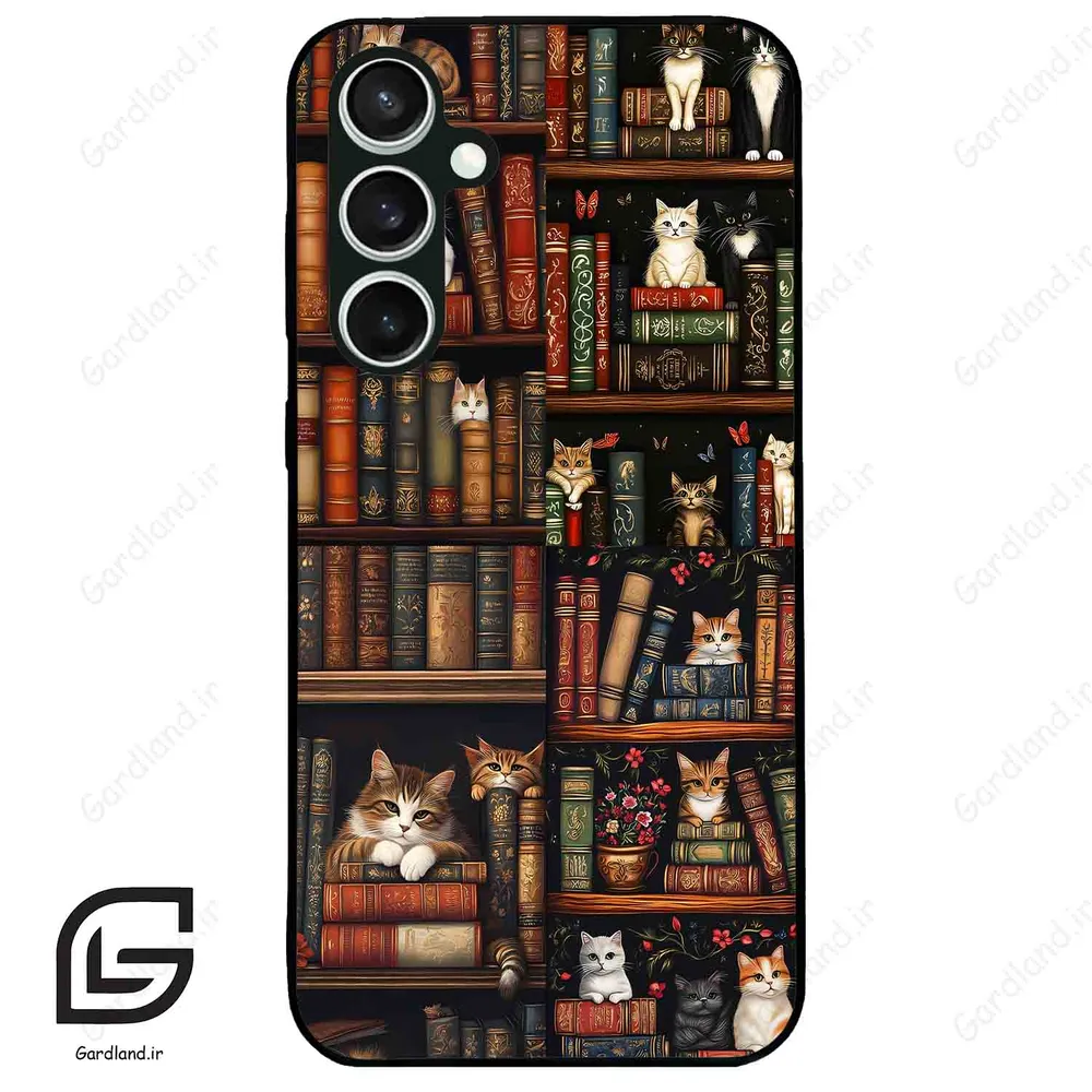 قاب گوشی سامسونگ اس 23 اف ای (Galaxy S23 FE ) طرح کتابخانه کد 2532
