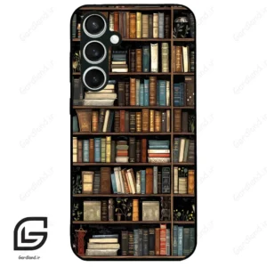 قاب گوشی سامسونگ اس 23 اف ای (Galaxy S23 FE ) طرح کتابخانه کد 2533