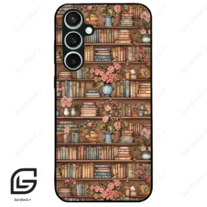 قاب گوشی سامسونگ اس 23 اف ای (Galaxy S23 FE ) طرح کتابخانه کد 2535