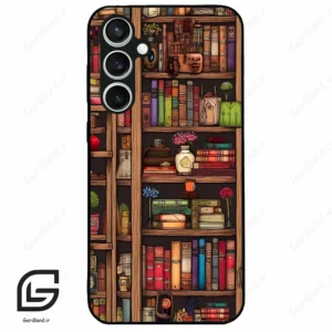 قاب گوشی سامسونگ اس 23 اف ای (Galaxy S23 FE ) طرح کتابخانه کد 2537